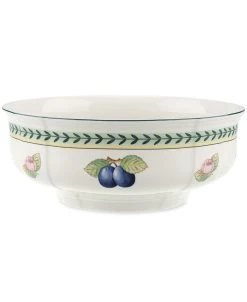 Villeroy & Boch 9.75 French Garden Round Vegetable Bowl, Premium Porcelain