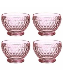 Villeroy & Boch Ston Rose Individual Bowl, Set Of 4