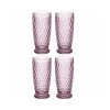 Villeroy & Boch Ston Rose Highball, Set Of 4