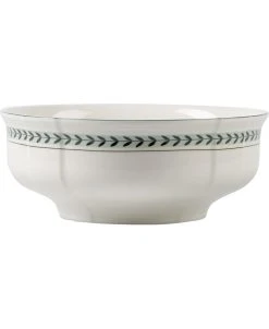 Villeroy & Boch French Garden Green Lines Round Vegetable Bowl