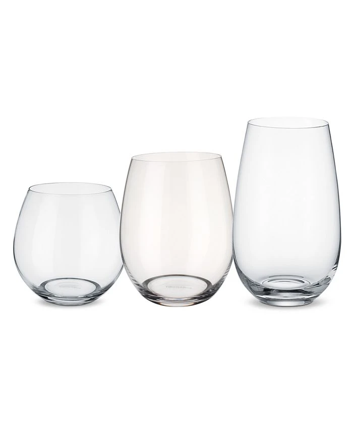 Villeroy & Boch Entrée Stemless Wine 12 Piece Set 3 Villeroy & Boch Entrée Stemless Wine 12 Piece Set