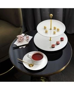 Villeroy & Boch Metro Chic Blanc 2 Tier Server -Villeroy & Boch Shop 15917550 fpx