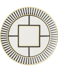 Villeroy & Boch Metro Chic Salad Plate Stripe Rim