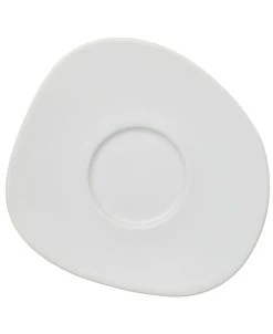 Villeroy & Boch CLOSEOUT! Like Organic White Coffee Cup Saucer