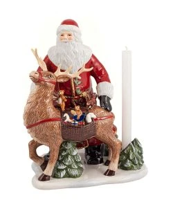 Villeroy & Boch Christmas Toys Memory Santa With Deer