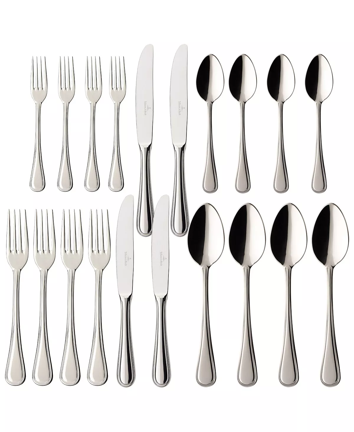 Villeroy & Boch Merlemont 20 Piece Flatware Service For 4 4 Villeroy & Boch Merlemont 20 Piece Flatware Service For 4 - Image 2