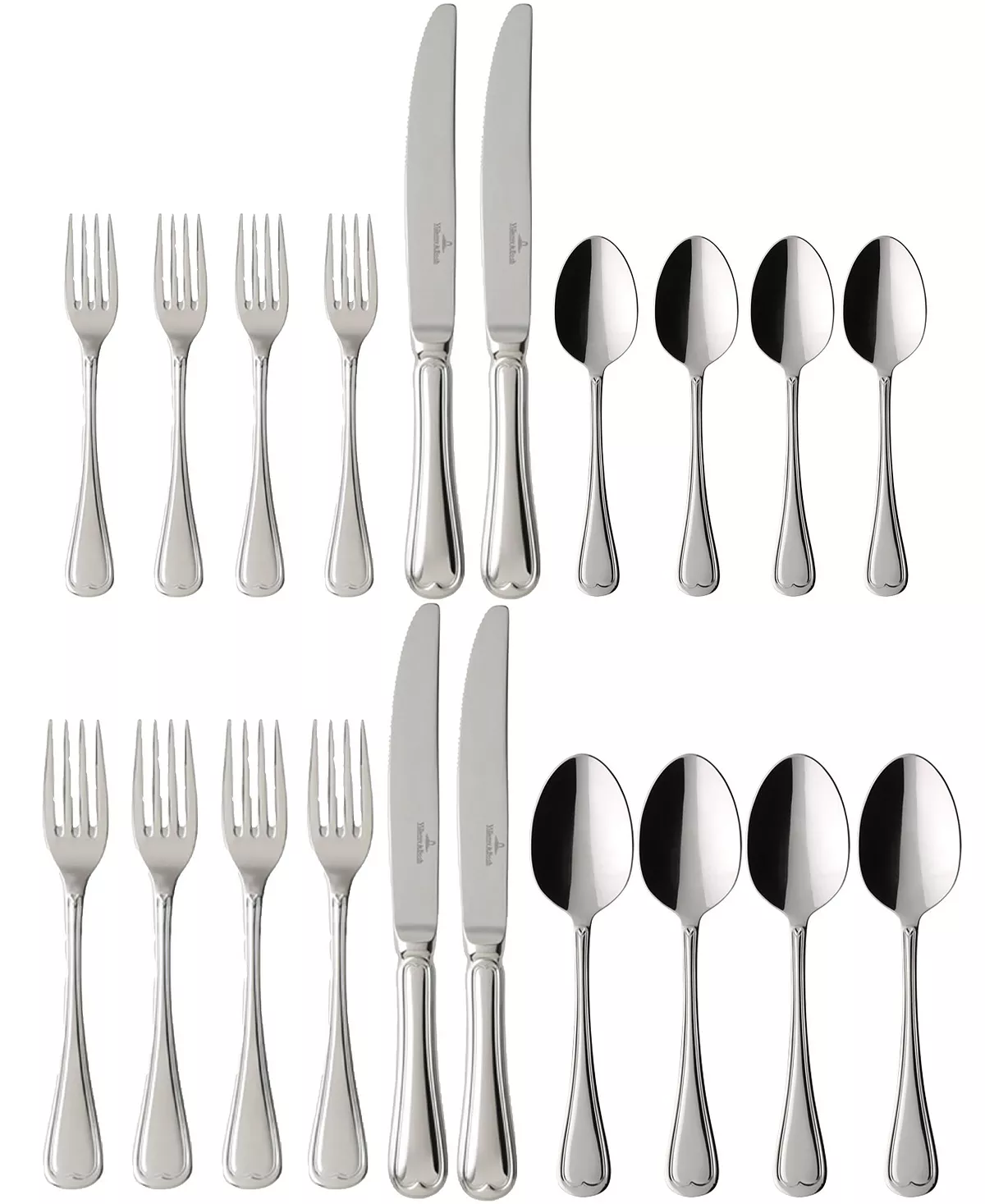 Villeroy & Boch French Garden 20 Piece Flatware Service For 4 4 Villeroy & Boch French Garden 20 Piece Flatware Service For 4 - Image 2