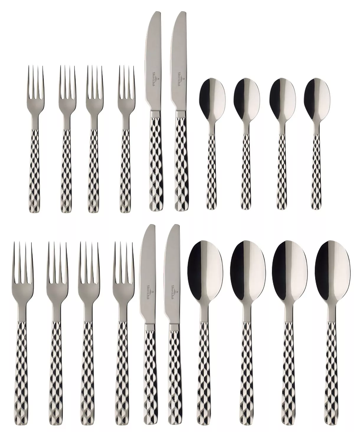 Villeroy & Boch Ston 20 Piece Flatware Service For 4 4 Villeroy & Boch Ston 20 Piece Flatware Service For 4 - Image 2