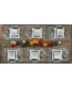 Villeroy & Boch New Wave Metallic Border Linen Placemat, Set Of 4, 14 X 20 -Villeroy & Boch Shop 17601466 fpx