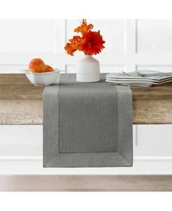 Villeroy & Boch New Wave Metallic Border Linen Table Runner, 14x 70 -Villeroy & Boch Shop 17601467 fpx