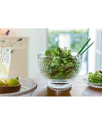 Villeroy & Boch Ston Clear Crystal Large Serving Bowl 4 Villeroy & Boch Ston Clear Crystal Large Serving Bowl - Image 2