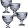 Villeroy & Boch Ston Blue Crystal Dessert Bowl/ Champagne Glass, Set Of 4 -Villeroy & Boch Shop 17969082 fpx