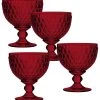 Villeroy & Boch Ston Red Crystal Dessert Bowl/ Champagne Glass, Set Of 4 2 Villeroy & Boch Ston Red Crystal Dessert Bowl/ Champagne Glass, Set Of 4 -Villeroy & Boch Shop 17969084 fpx