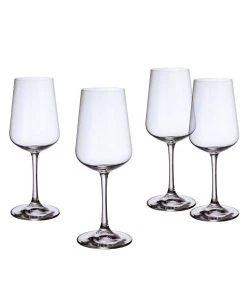 Villeroy & Boch Ovid White Wine Glass, Set Of 4