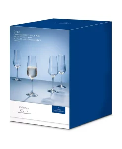 Villeroy & Boch Ovid Flute Champagne Glass, Set Of 4 -Villeroy & Boch Shop 18182938 fpx