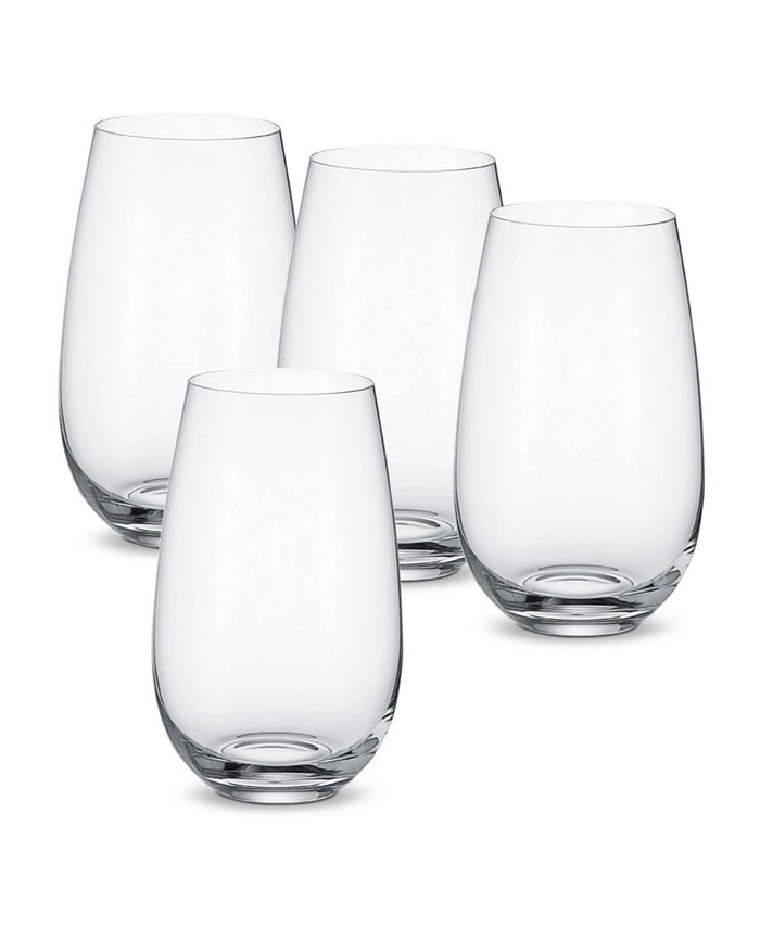Villeroy & Boch Entrée Water Tumbler Or Cocktail Glass, Set Of 4 3 Villeroy & Boch Entrée Water Tumbler Or Cocktail Glass, Set Of 4