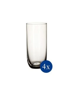 Villeroy & Boch La Divina Highball Or Tumbler Glass, Set Of 4