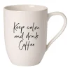 Villeroy & Boch Statement Keep Calm And Drink Coffee Mug -Villeroy & Boch Shop 20346375 fpx