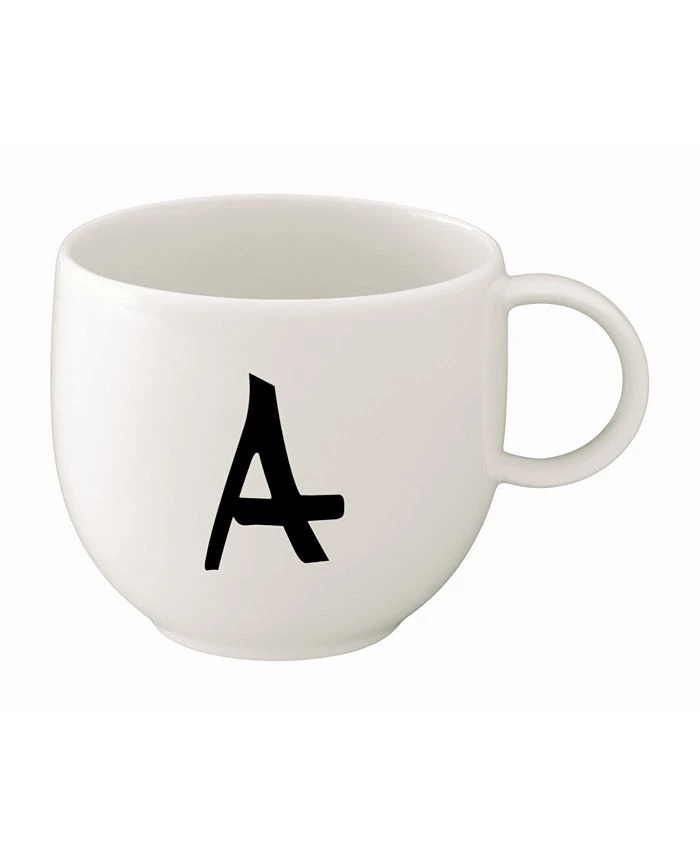 Villeroy & Boch CLOSEOUT! Porcelain Letter Mug 3 Villeroy & Boch CLOSEOUT! Porcelain Letter Mug