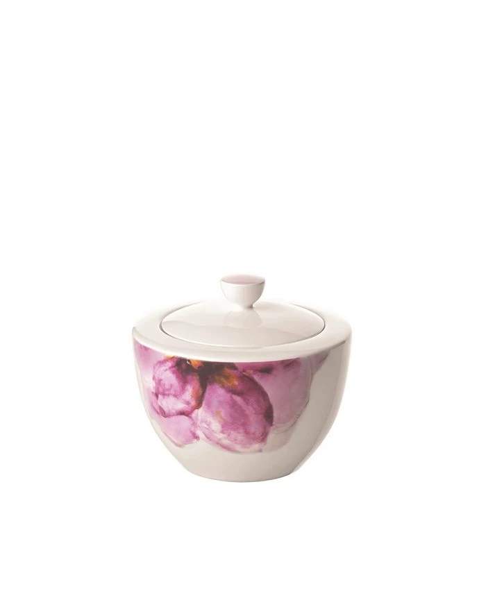 Villeroy & Boch Rose Garden Covered Sugar 3 Villeroy & Boch Rose Garden Covered Sugar