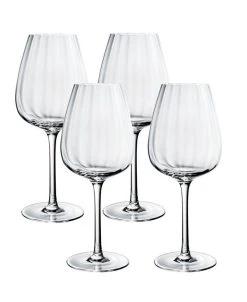 Villeroy & Boch Rose Garden Red Wine Glass, Set Of 4