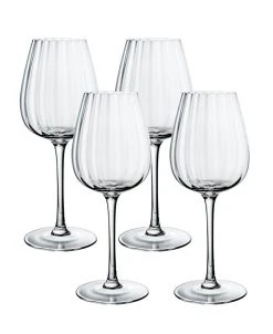 Villeroy & Boch Rose Garden White Wine Glass, Set Of 4