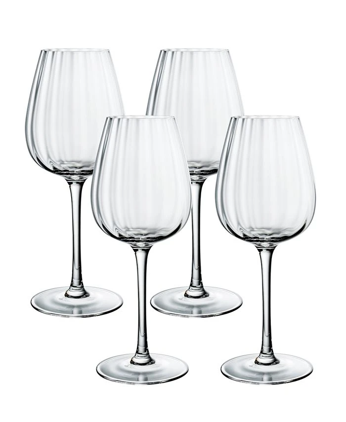 Villeroy & Boch Rose Garden White Wine Glass, Set Of 4 3 Villeroy & Boch Rose Garden White Wine Glass, Set Of 4