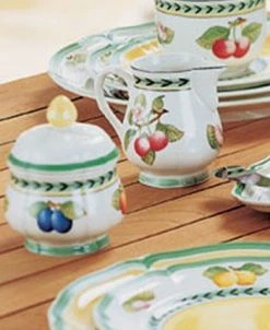 Villeroy & Boch Dinnerware, French Garden Premium Porcelain Fleurence Sugar Bowl -Villeroy & Boch Shop 22337922 fpx