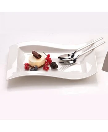 Villeroy & Boch Dinnerware, New Wave Gourmet Dinner Plate 4 Villeroy & Boch Dinnerware, New Wave Gourmet Dinner Plate - Image 2