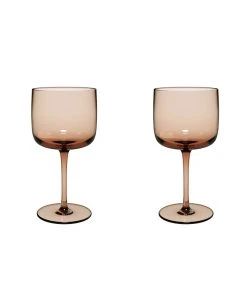 Villeroy & Boch Clay Wine Glass Glasses, Set Of 2