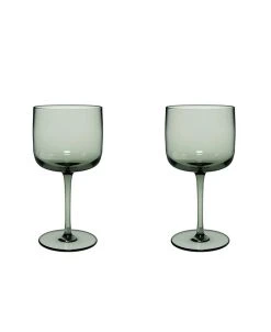 Villeroy & Boch Sage Wine Glass Pair, Set Of 2
