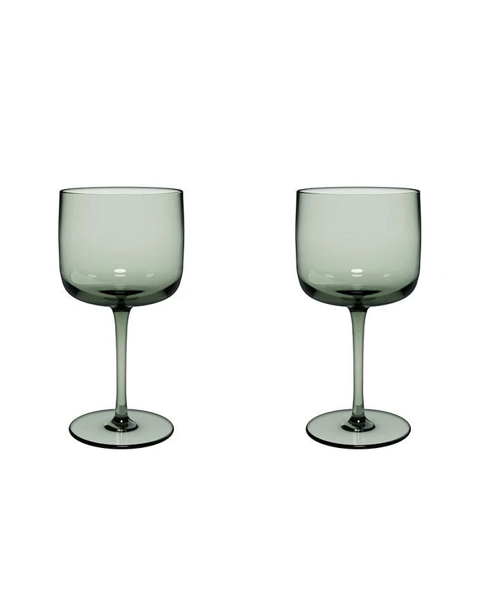 Villeroy & Boch Sage Wine Glass Pair, Set Of 2 3 Villeroy & Boch Sage Wine Glass Pair, Set Of 2