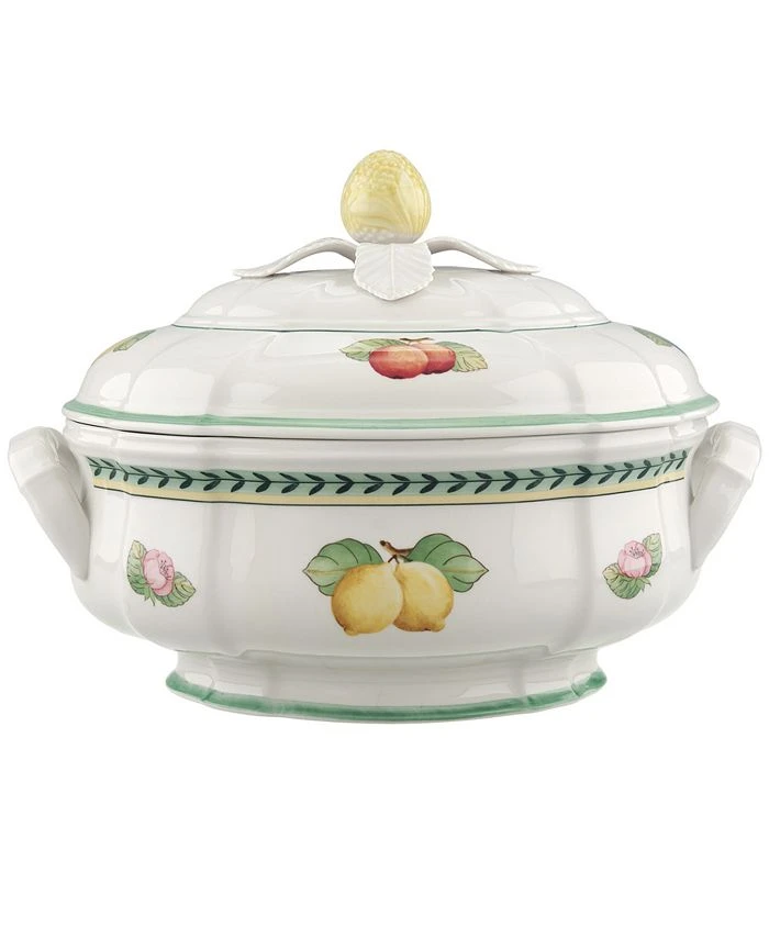 Villeroy & Boch French Garden Soup Tureen, Premium Porcelain 3 Villeroy & Boch French Garden Soup Tureen, Premium Porcelain