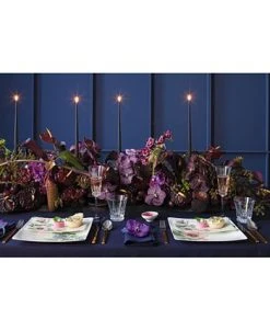 Villeroy & Boch Quinsai Garden Collection Peony Square Salad Plate -Villeroy & Boch Shop 8140947 fpx