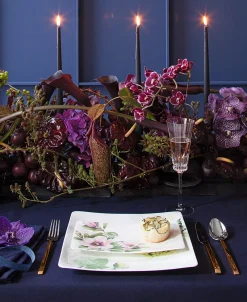 Villeroy & Boch Quinsai Garden Collection Peony Square Salad Plate -Villeroy & Boch Shop 8140948 fpx