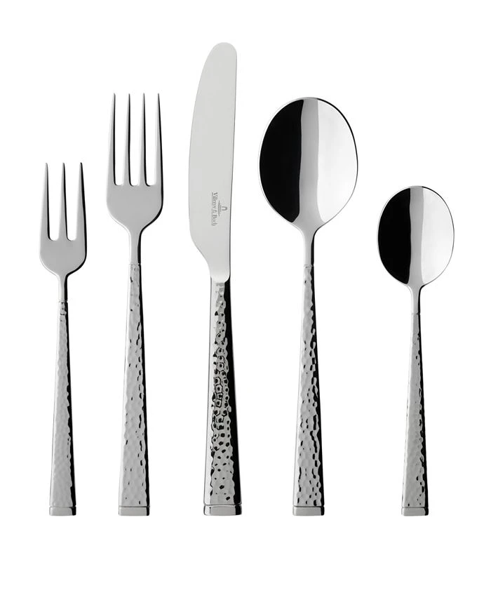Villeroy & Boch Flatware 18/10, Blacksmith 60 Piece Set 3 Villeroy & Boch Flatware 18/10, Blacksmith 60 Piece Set