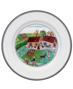 Villeroy & Boch Design Naif Bread And Butter Plate Family Farm